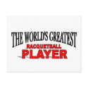 The World's Greatest Racquetball Player postcards