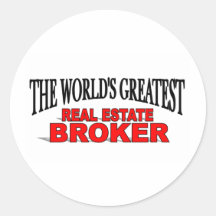The World's Greatest Real Estate Broker Sticker