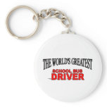 The World's Greatest School Bus Driver keychains