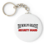 The World's Greatest Security Guard keychains