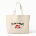 The World's Greatest Ski Bum bags