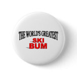 The World's Greatest Ski Bum buttons