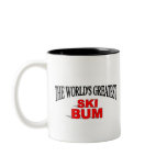 The World's Greatest Ski Bum mugs