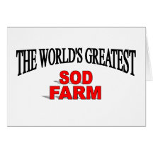 The World's Greatest Sod Farm Cards