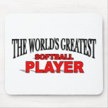 The World's Greatest Softball Player mousepads
