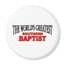 The World's Greatest Southern Baptist Refrigerator Magnets