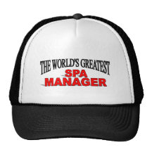 The World's Greatest Spa Manager Hat