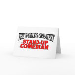 The World's Greatest Stand-up Comedian cards