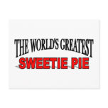The World's Greatest Sweetie Pie postcards