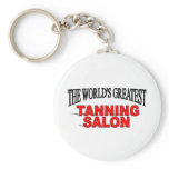The World's Greatest Tanning Salon keychains
