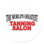 The World's Greatest Tanning Salon stickers