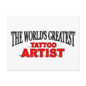 The World's Greatest Tatoo Artist postcards