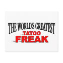 The World's Greatest Tatoo Freak postcards