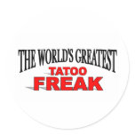 The World's Greatest Tatoo Freak stickers
