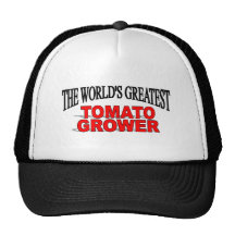The World's Greatest Tomato Grower Hats