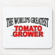 The World's Greatest Tomato Grower Mouse Mats