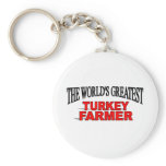 The World's Greatest Turkey Farmer keychains
