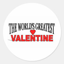 The World's Greatest Valentine Sticker