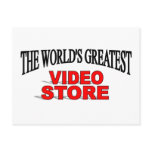The World's Greatest Video Store postcards