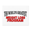 The World's Greatest Weight Loss Program postcards