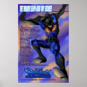 The Wraith Toy/Comic Poster posters