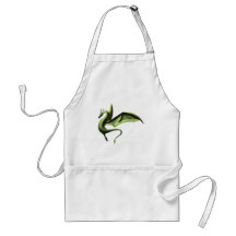 The Wyrm, transparent background Aprons