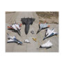 The X-31, F-15S/MTD, SR-71, F-106, F-16XL Postcard