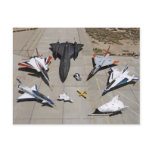 The X-31, F-15S/MTD, SR-71, F-106, F-16XL Postcard