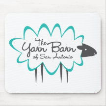 The Yarn Barn of San Antonio Sheepy Mousepads