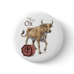 The Year of the Ox Button