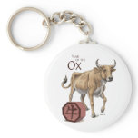 The Year of the Ox Keychain