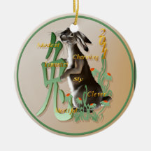 The Year Of The Rabbit-Ornaments