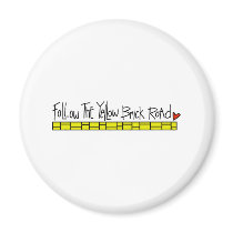The Yellow Brick Road Fridge Magnets