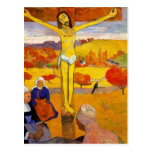 The Yellow Christ by Paul Gauguin Postcards