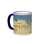The Yellow House by Vincent van Gogh mugs