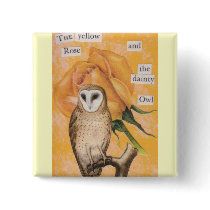 The Yellow Rose, and the Dainty Owl Pins