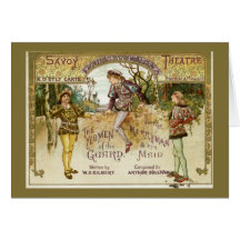 The Yeomen of the Guard Greeting Card