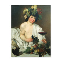 The Young Bacchus, Caravaggio Post Card