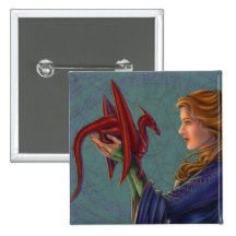 The Young Red Dragon Pin