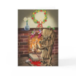 The Yule Logs Revenge Card
