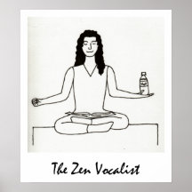 The Zen Vocalist print