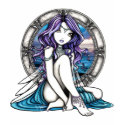 Thea Gothic Water Nymph Fairy Goddess Top t-shirts