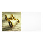Theatre Binoculars 3 Personalised Photo Card