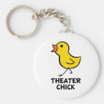 Theatre Chick Keychain