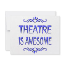 Theatre is Awesome Personalised Invite