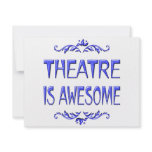 Theatre is Awesome invitations