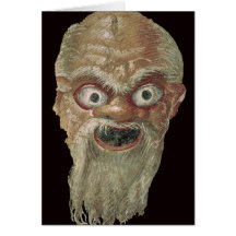 Theatre Mask, East Wall, Oecus 5, 60-50 BC Cards