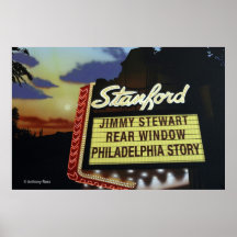 Theatre Painting Reproduction Poster