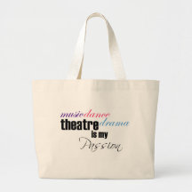 Theatre Passion Canvas Bag