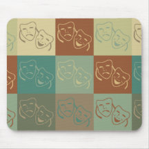 Theatre Pop Art Mouse Mats